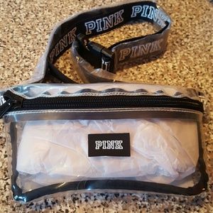 VS Pink Clear Fanny Pack Crossbody Handbag